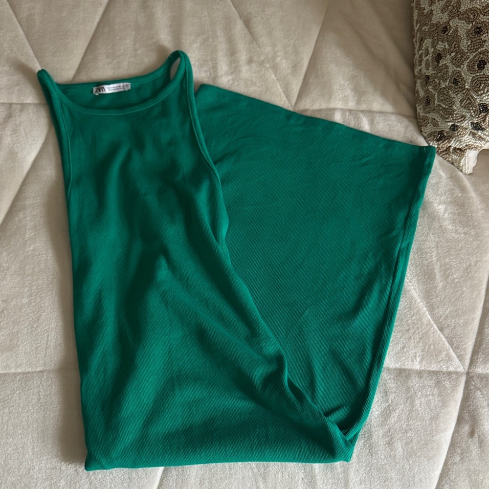 Zara Green Dress